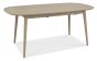 Dansk Scandi Oak 6-8 Seater Table & 6 Ilva Spindle Chairs in Scandi Oak by Bentley Designs | Style Our Home
