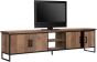 Beam No.2 Large TV Stand, 4 Doors, 2 Open Racks