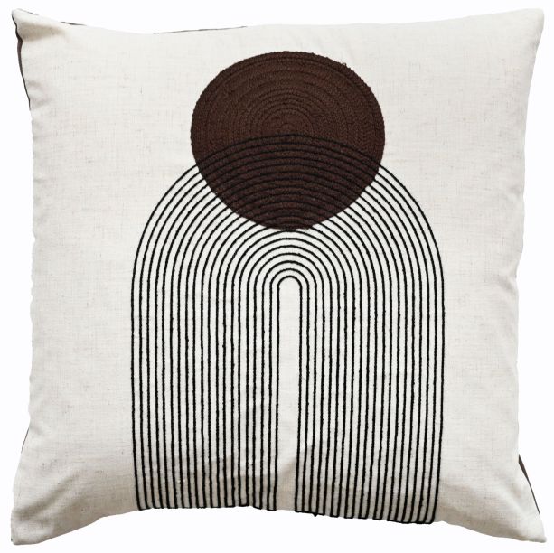 Art Deco Design With Chain Crewel Stitch Brow by Malini | Style Our Home