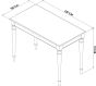 Hampstead Soft Grey & Walnut Bar Table