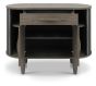 Monroe Silver Grey Narrow Sideboard by Bentley Designs | Style Our Home
