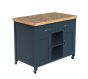 Kitchen Island (Blue) with Butchers Block by Baumhaus | Style Our Home