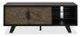 Emerson Weathered Oak & Peppercorn Entertainment Unit by Bentley Designs | Style Our Home

