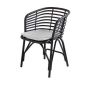 Blend Outdoor Lava Grey Chair by Cane-Line | Style Our Home