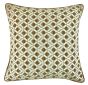 Piped Geo Jaq Cushions Whiskey by Malini | Style Our Home