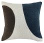 Boucle Circles In Navy & Brown With Bouc Rev by Malini | Style Our Home