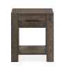 Turin Dark Oak Lamp Table - Style our Home