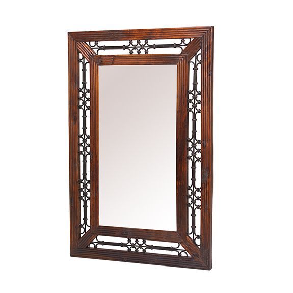 Jali Living Jali Small Mirror by Heritance Furniture | Style Our Home