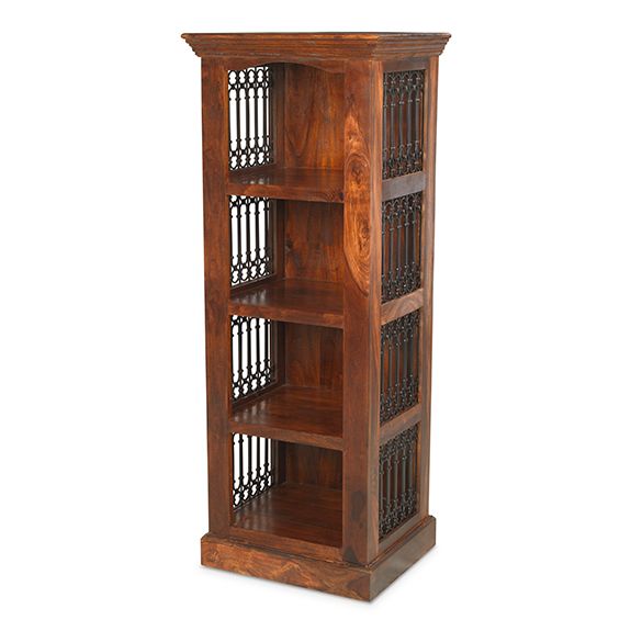 Jali Living Alcove Bookcase by Heritance Furniture | Style Our Home