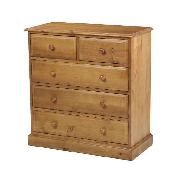Henley Pine 2 Over 3 Chest by Heritance Furniture | Style Our Home