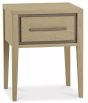 Bentley Designs Rimini Aged & Weathered Oak 1 Drawer Nightstand  