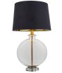 Ceres 1 Table Light Brass by Creative Lighting | Style Our Home