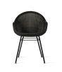 Edgard Dining Chair Steel A Frame in Black - Style Our Home