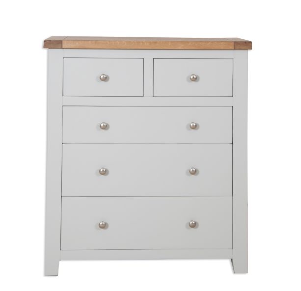 Parisian Grey 2 Over 3 Chest by IFD | Style Our Home