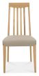Bergen Oak High Slatted Grey Dining Chair (a pair) - Style Our Home