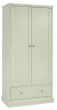 Bentley Designs Ashby Soft Grey Double Wardrobe - Style Our Home