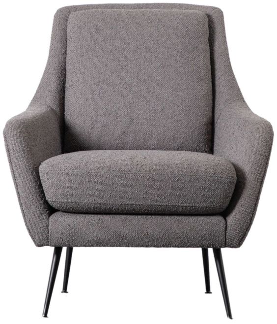 Waldorf Dark Grey Armchair by Hudson Living | Style Our Home