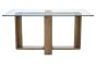 Prestige Designs Blair Clear Tempered Glass Dining Table by Prestige Designs | Style Our Home