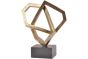 Antique Bronze Cubist Sculpture By Libra | Style Our Home