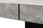 Dusk 150cm Concrete & Black 150cm Dining Table - Style Our Home