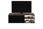 Albi Walnut / Black Metal Tv Stand 145 | Style Our Home
