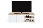 Albi Light Oak / White Metal Tv Stand 145 | Style Our Home
