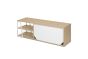 Albi Light Oak / White Metal Tv Stand 145 | Style Our Home
