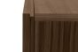 Aurora Walnut (Veneer) Night Table 2 Drawers | Style Our Home
