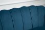 Ariel Blue 2 Seater Sofa