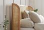 135cm Astrid Rattan Bed Oak by Birlea | Style Our Home