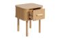Axel 1 Drawer Fluted Bedside Oak by Birlea | Style Our Home