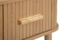 Axel 1 Drawer Fluted Bedside Oak by Birlea | Style Our Home