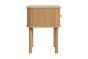 Axel 1 Drawer Fluted Bedside Oak by Birlea | Style Our Home