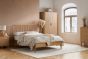 Axel 2 Drawer Fluted Bedside Oak by Birlea | Style Our Home
