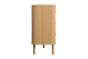 Axel 6 Drawer Fluted Chest Oak by Birlea | Style Our Home