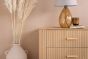 Axel 6 Drawer Fluted Chest Oak by Birlea | Style Our Home