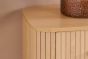 Axel 5 Drawer Fluted Chest Oak by Birlea | Style Our Home