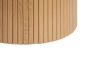 Axel Round Fluted Coffee Table Oak by Birlea | Style Our Home