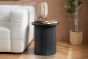 Axel Fluted Side Table Black by Birlea | Style Our Home