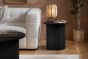 Axel Fluted Side Table Black by Birlea | Style Our Home