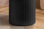 Axel Fluted Side Table Black by Birlea | Style Our Home