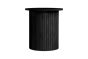 Axel Fluted Side Table Black by Birlea | Style Our Home