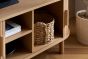 Axel Fluted Tv Unit Oak by Birlea | Style Our Home