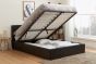 Berlin Brown King Ottoman Bed