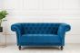 Chester Blue 2 Seater Sofa