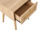 Croxley 1 Drawer Rattan Bedside Oak by Birlea | Style Our Home