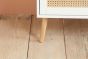 Croxley 1 Drawer Rattan Bedside White by Birlea | Style Our Home