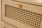 Croxley 2 Drawer Rattan Bedside Oak by Birlea | Style Our Home
