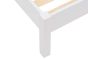 150cm Croxley Rattan Bed White by Birlea | Style Our Home