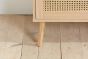 Croxley 5 Drawer Rattan Chest Oak by Birlea | Style Our Home